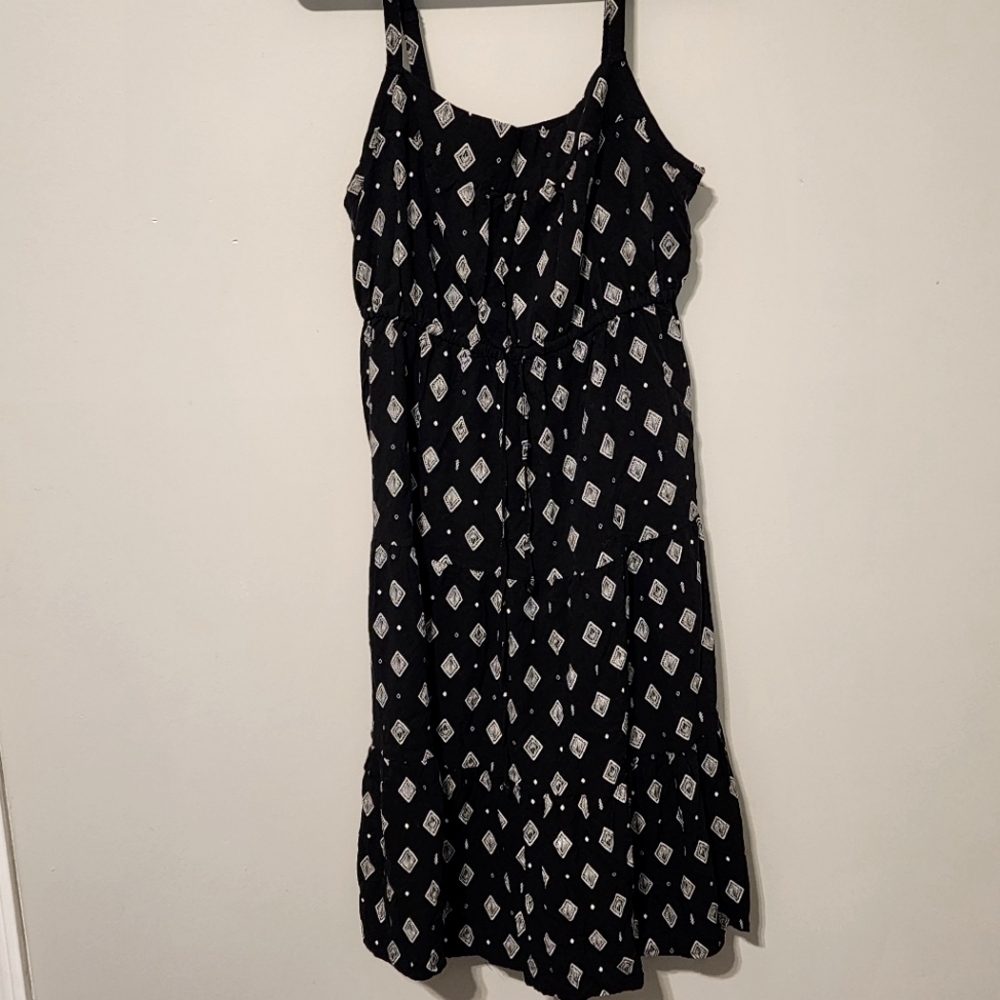 Torrid Black summer dress size 1 sleeveless